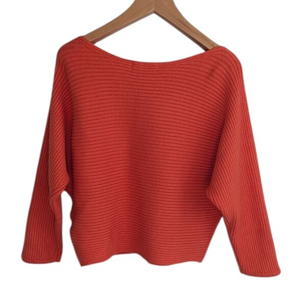 By Anthropologie Kendall Ribbed Boat Neck Sweater - Picture 4 of 7